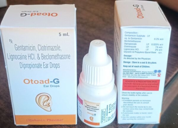 Otoad-G Ear Drops - Image 2